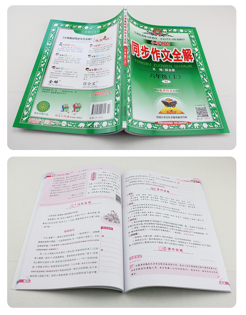 《小学教材同步作文全解》小学四年级下册薛金星小学教材同步作文全解系列电子版