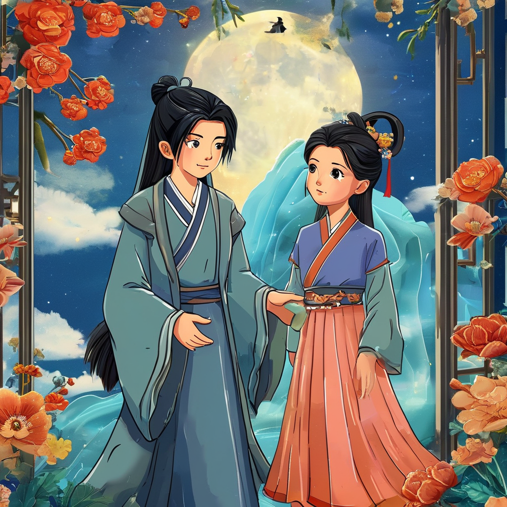优质课件《牛郎织女(二)》:打造K12语文沉浸式课堂体验