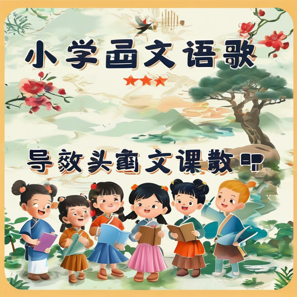 小学语文对韵歌导学教案，高效启蒙传统文化与朗诵技巧